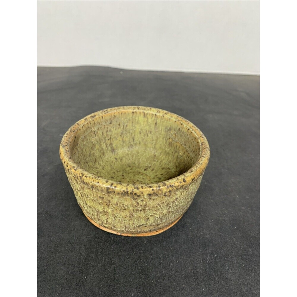 Stoneware Glazed Butter Bell Keeper Crock Handmade Art Pottery